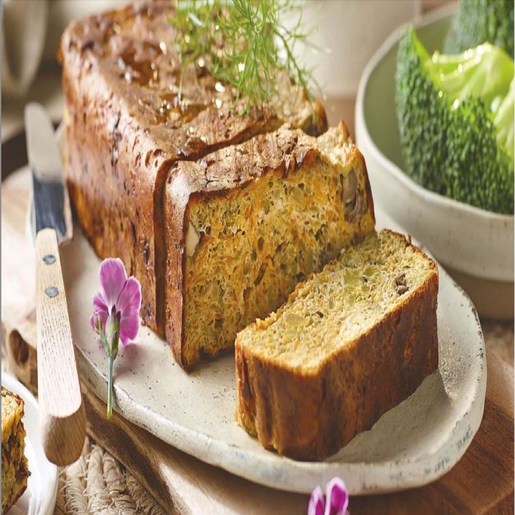 cover art for Pastel de calabacín, zanahoria ychampiñones al aroma de eneldo