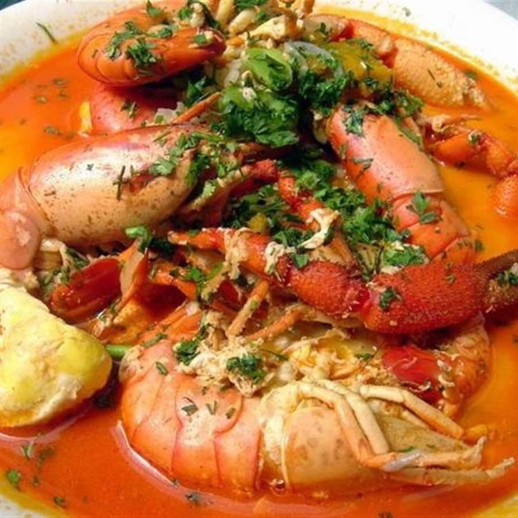 cover art for RECETA PERUANA DE CHUPE DE CAMARONES