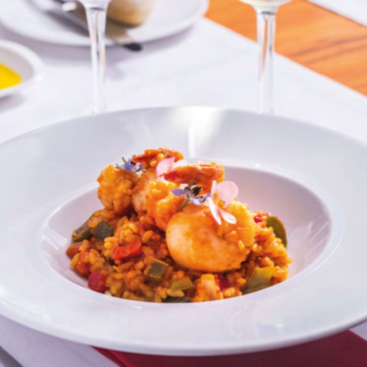 cover art for ARROZ MELOSO de vieiras y langostinos al cava, con lima, jengibre y leche de coco