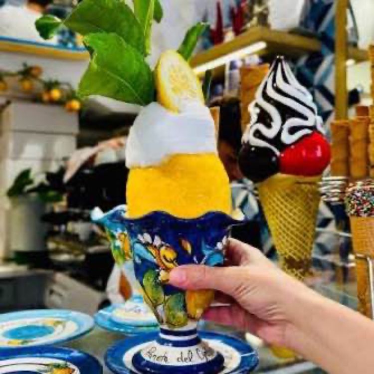 cover art for helado limón amalfi