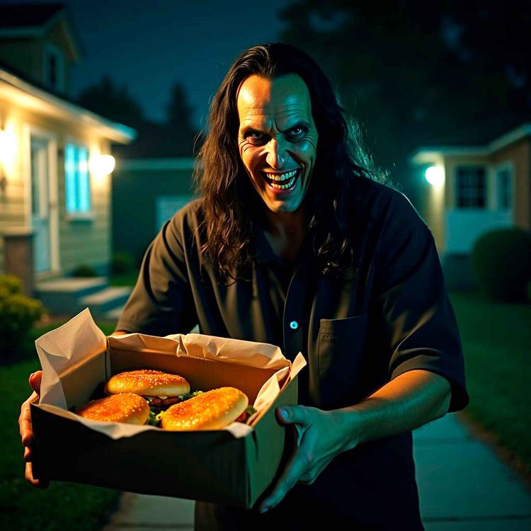 cover art for 5 Scary TRUE Food Delivery Horror Stories