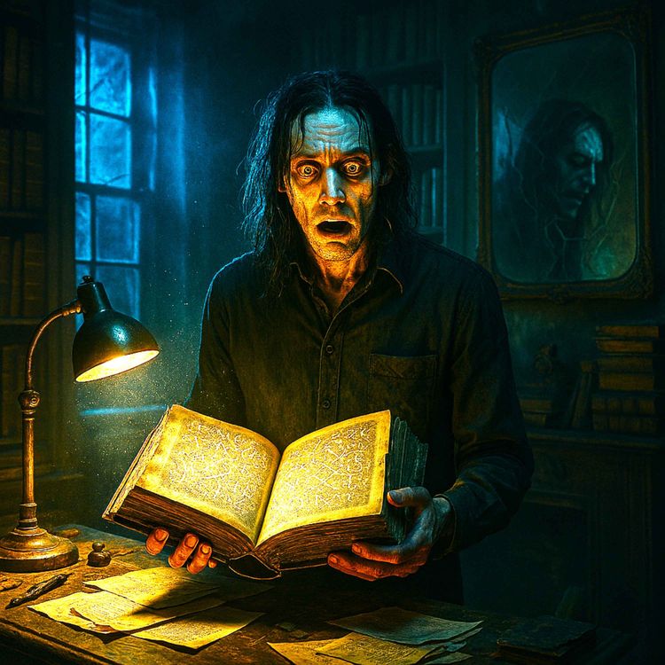 cover art for 4 Scary Ancient Book Horror Stories