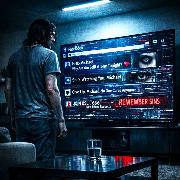 cover art for 4 Scary Facebook Horror Stories