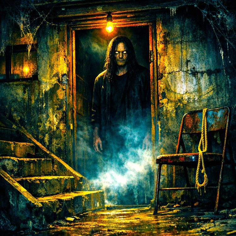 cover art for 4 Disturbing Basement Scary Stories