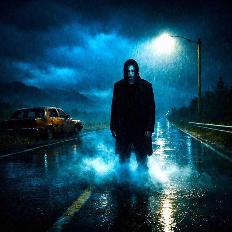 cover art for 4 Disturbing Night Drive Horror Stories