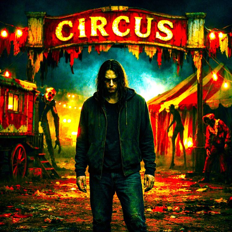 cover art for 4 Terrifying Circus Scary Stories