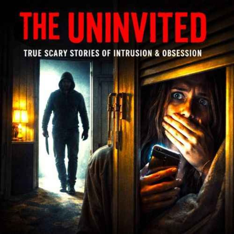 cover art for Introducing The Uninvited podcast: TRUE Scary Stories of Home Invasion, Stalkers, Stranger Danger, Intrusion and Obsession