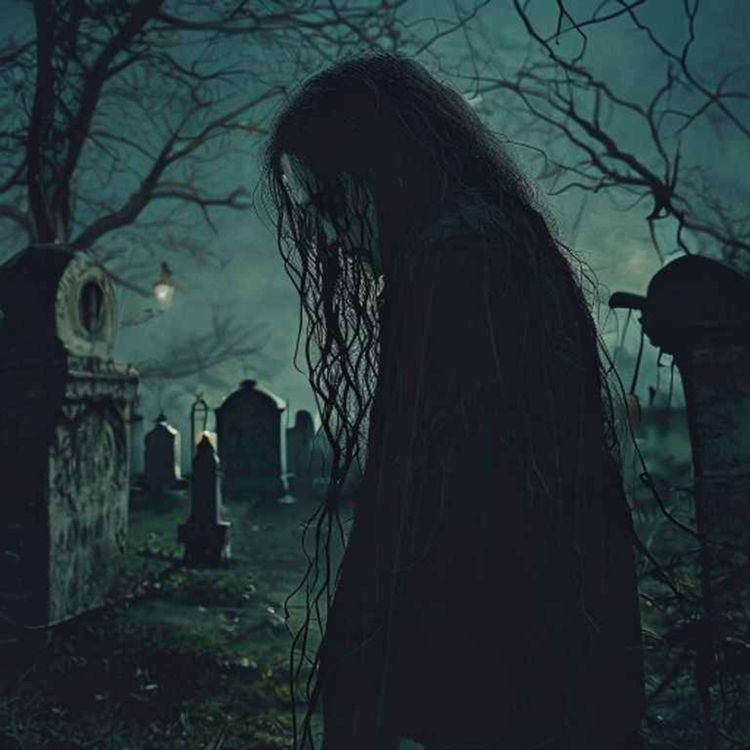 cover art for 4 Scary Cemetery Horror Stories