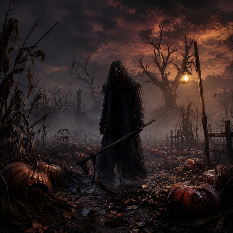 cover art for 4 Scary Autumn Horror Stories