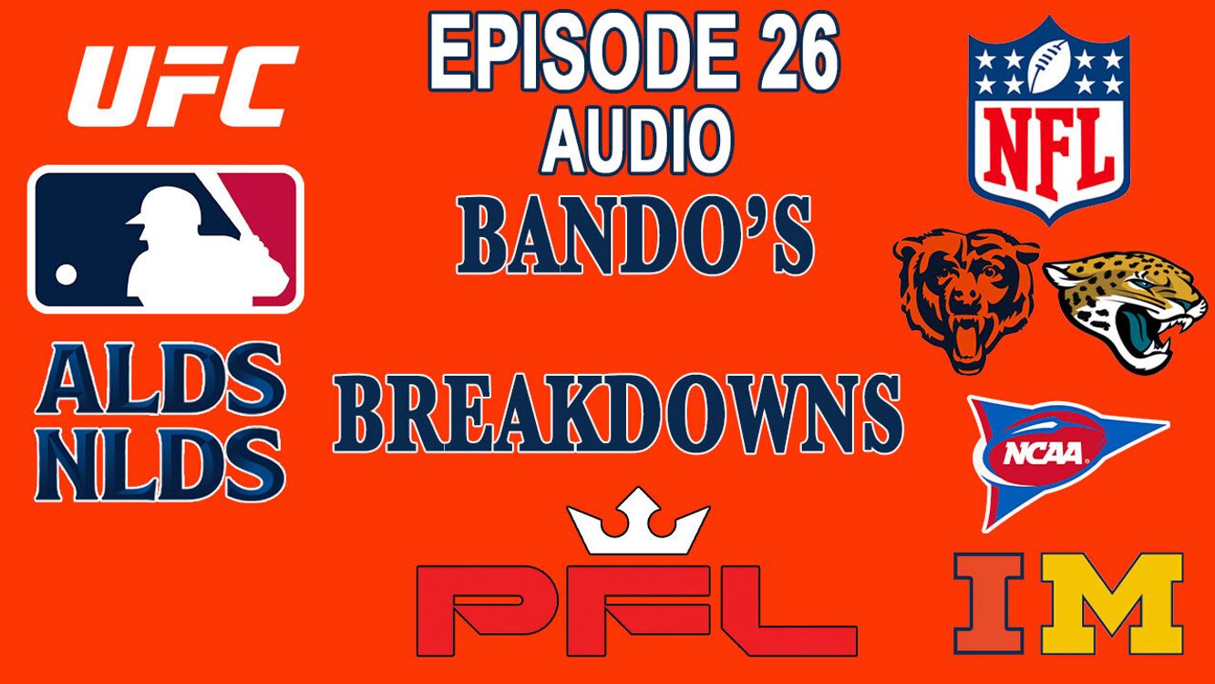 cover art for Francis Ngannou travels to America for Illinois-Michigan | Bando Breakdowns Ep 26 - 10/17/2024