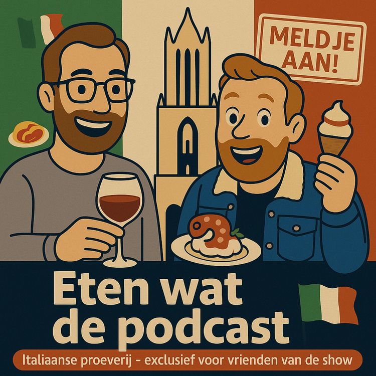 cover art for Aankondiging: Italiaanse proeverij – exclusief voor vrienden van de show! 🇮🇹