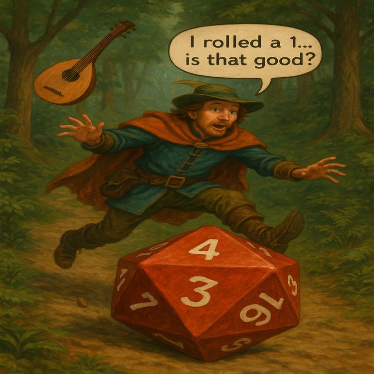 cover art for "I rolled a 1...is that good?"