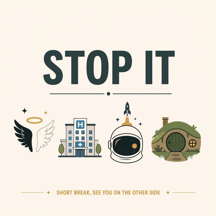 cover art for Episode 56: Stop It