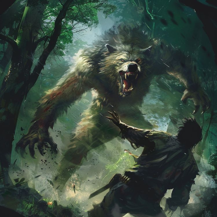 cover art for 13 TRUE CREEPY DEEP WOODS HORROR STORIES (CAMPING & HIKING)