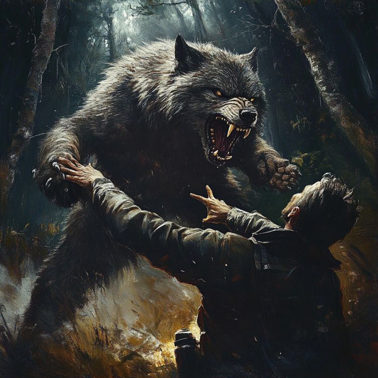 cover art for 25 TRUE SCARY DEEP WOODS & CRYPTID HORROR STORIES (WENDIGO,DOGMAN,BIGFOOT,SKINWALKER,WEREWOLF)