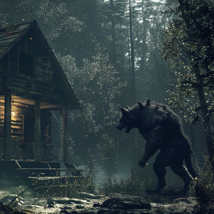 cover art for 23 TRUE SCARY DEEP WOODS & CRYPTID HORROR STORIES (WENDIGO,DOGMAN,BIGFOOT,SKINWALKER,WEREWOLF)