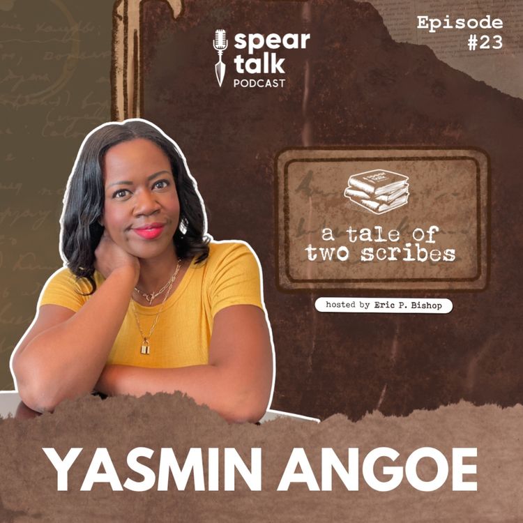 cover art for A Tale of Two Scribes / Yasmin Angoe 