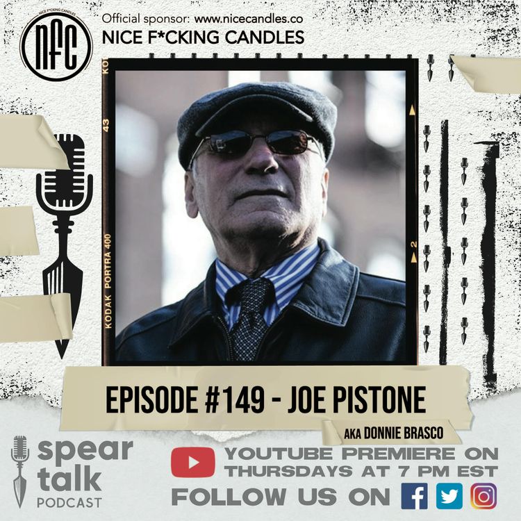 cover art for Joe Pistone aka “Donnie Brasco”