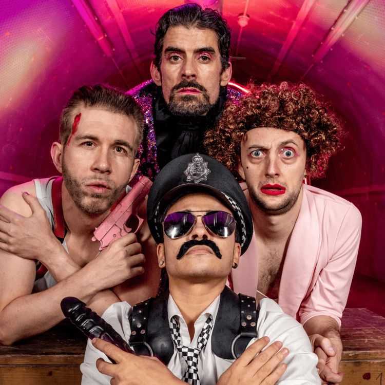 cover art for PAN! at Theatre Peckham, Potted Panto, The Duchess & Dead Hard