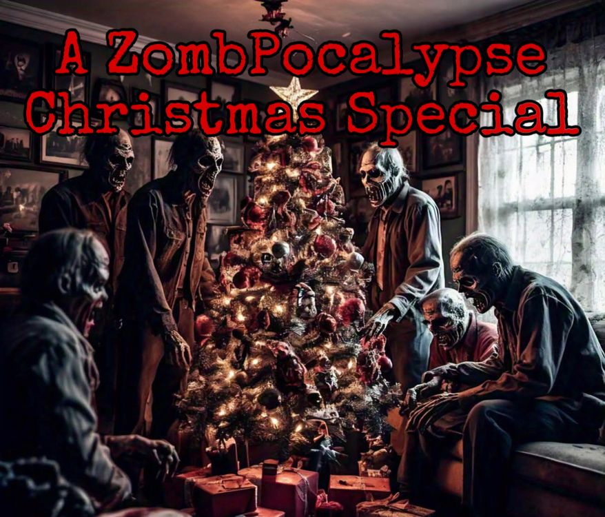 cover art for ZombPocalypse Christmas Special: 10 Christmas Zombie Poems