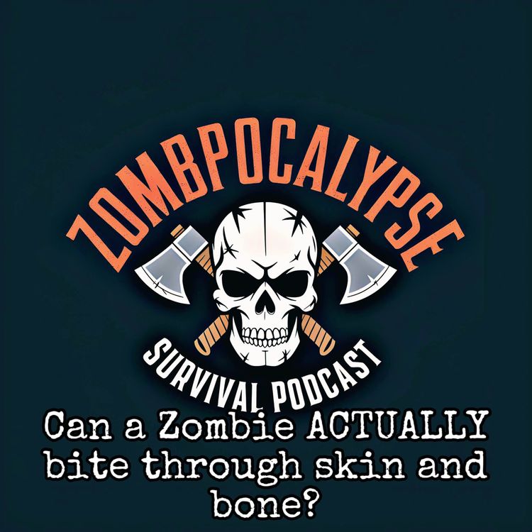 cover art for Can Zombies Bite Through Skin and Bone? With Special Guest Mike Avery 