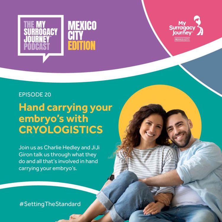 cover art for S1 Ep20: Hand Carrying your embryo's with CRYOLOGISTICS
