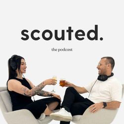 cover art for scouted. the Podcast