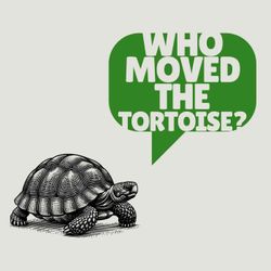 cover art for Who Moved the Tortoise?