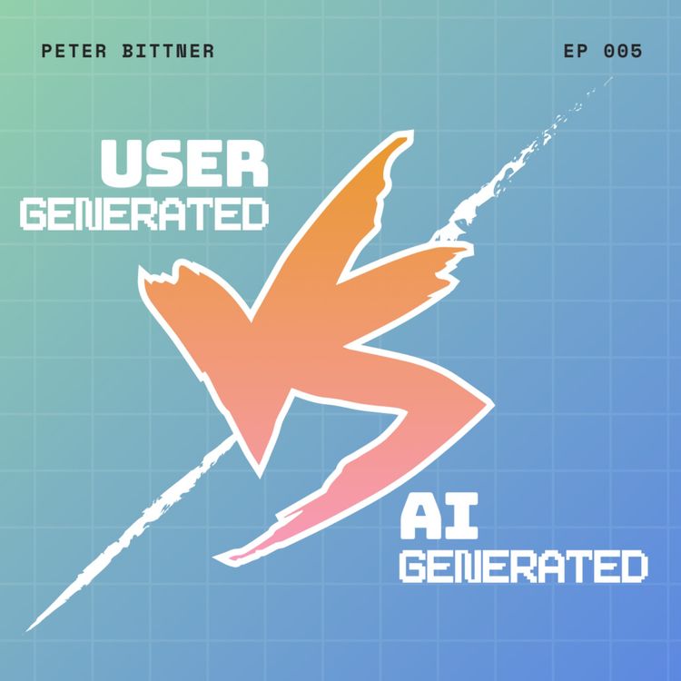 cover art for Will Your Story Be User or AI Generated? + AI Films as Esports!