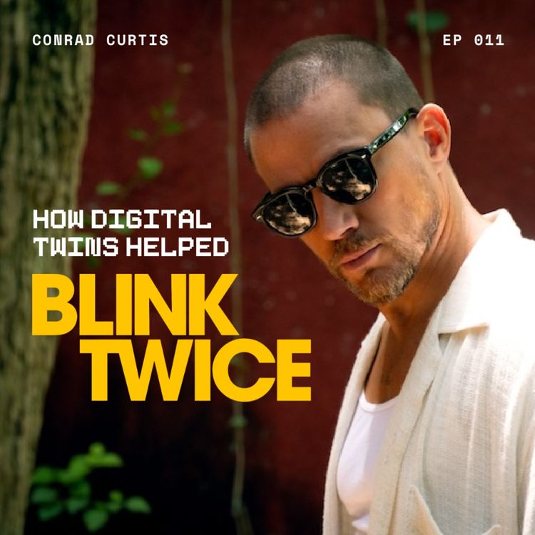 cover art for How Digital Twins Helped 'Blink Twice'  + Netflix's AI Plan