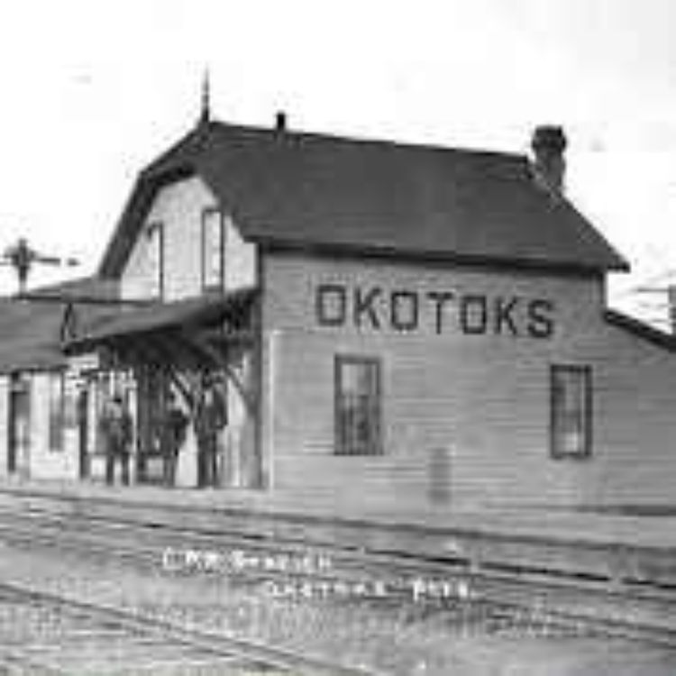 cover art for Episode 75: A.C Tucker Peach and the Okotoks Murder of 1909