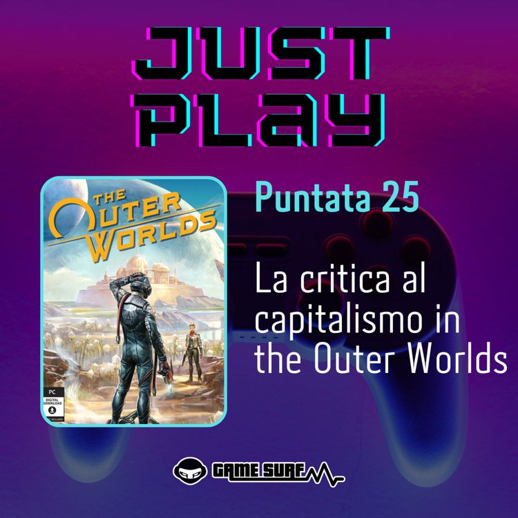 cover art for La critica al capitalismo in the Outer Worlds