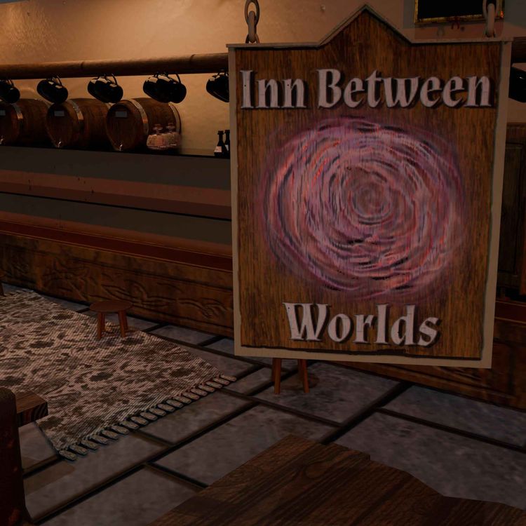 cover art for Inn Between Worlds: A Barbarian walks into a bar