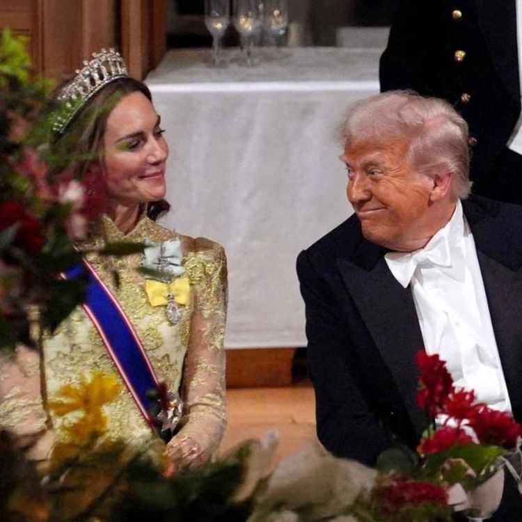 cover art for President Trump’s fairytale state visit and “special relationship” with the royals