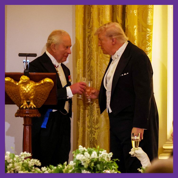 cover art for Did Trump take revenge on the King at the White House state dinner?