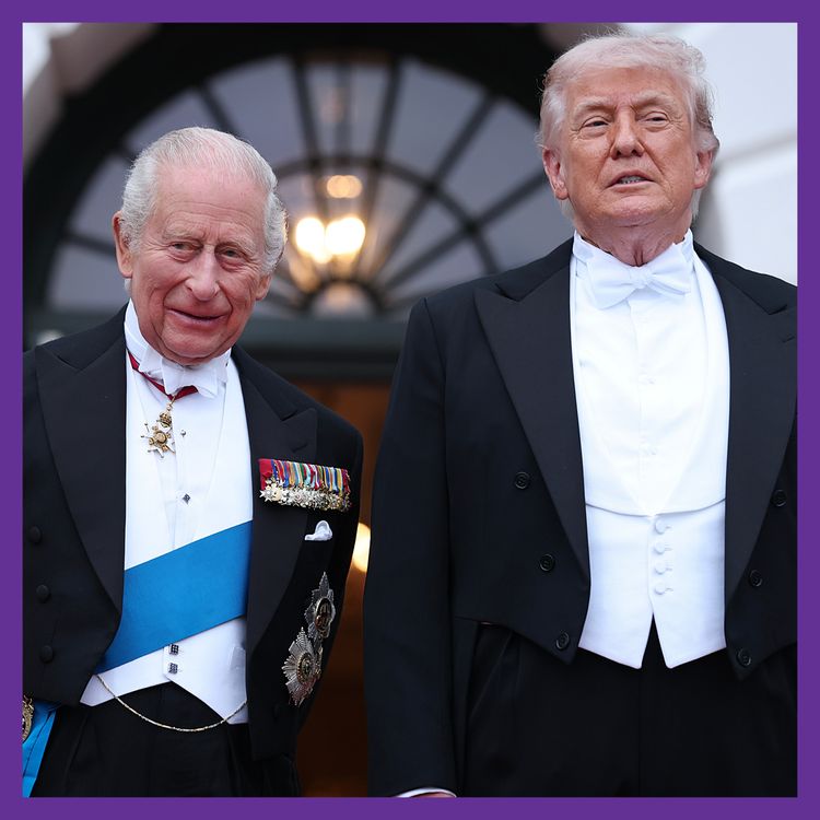 cover art for Did Trump take revenge on the King at the White House state dinner?
