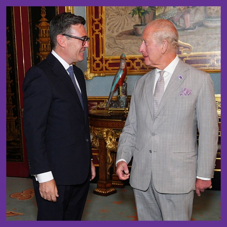 cover art for King Charles, Andy Burnham and the truth behind Britain's political power