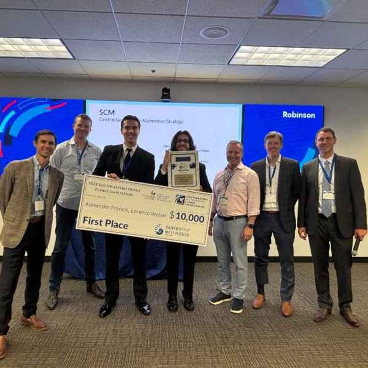 cover art for Georgia State University 2025 Hedge Fund Competition Winners Lorenzo Weber and Alexander Francis of the University of West Florida and Scott Murray, Associate Professor, Department of Finance, J. Mack Robinson College of Business, Georgia State University