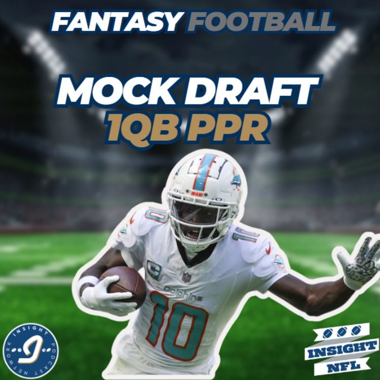 cover art for NFL Fantasy Football | Mock Draft from 4 and 12 | PPR 1QB Flex | Jamyhr Gibbs will be fine!