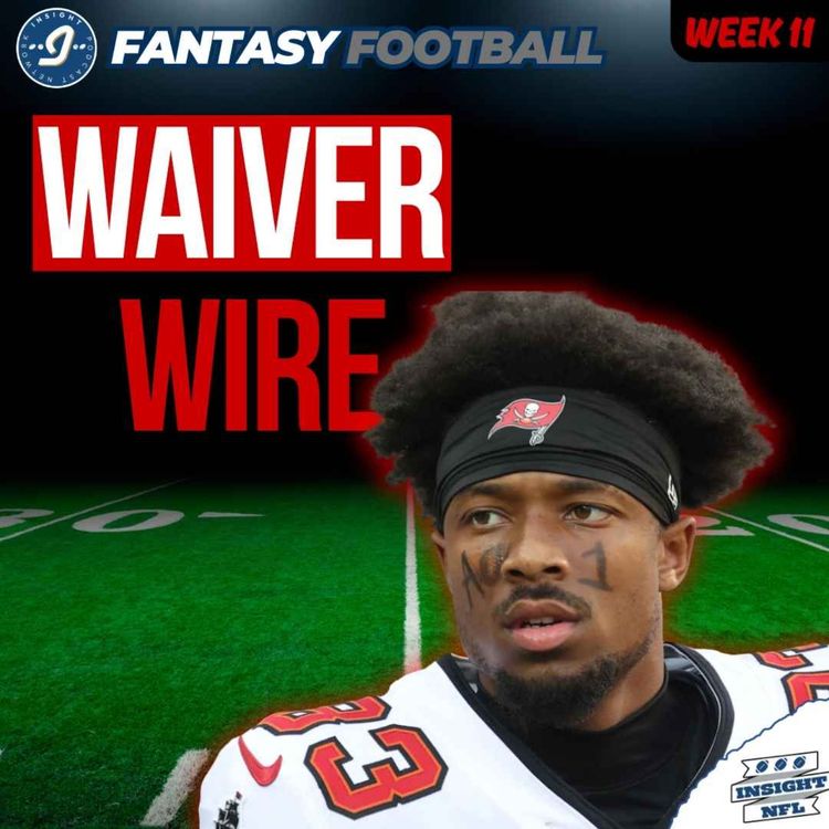 cover art for NFL Fantasy Football 2025 | WAIVER WIRE Targets + Streamers (Week 11)