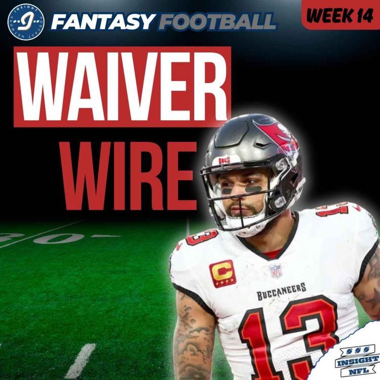 cover art for NFL Fantasy Football 2025 | WAIVER WIRE Targets + Streamers (Week 14) | MIKE EVANS IS BACK??