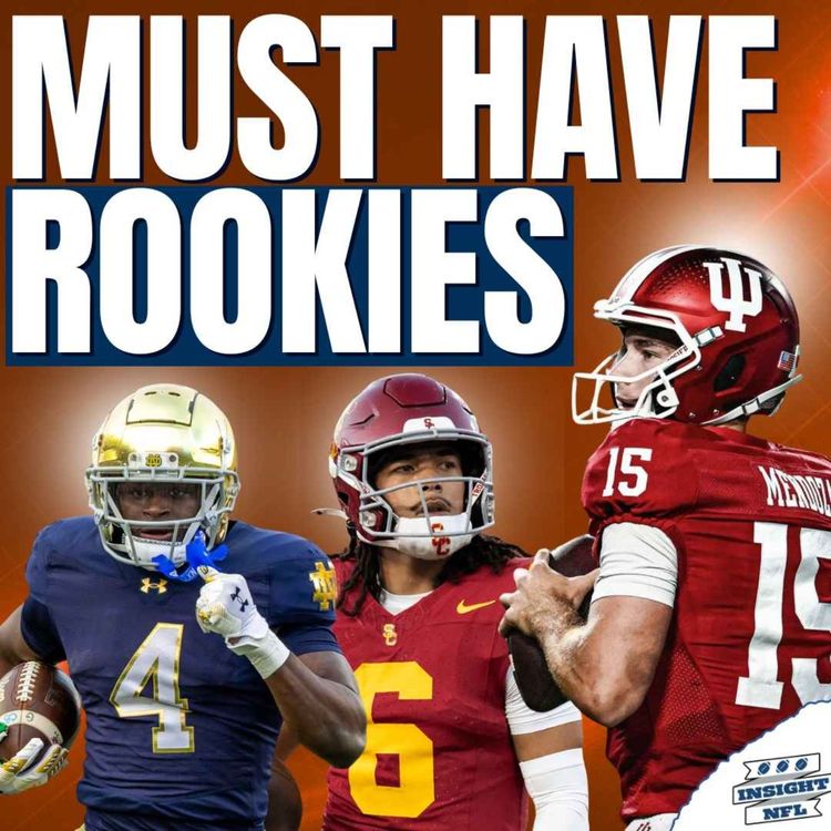 cover art for Top Rookie Prospect Watch đ 14 days out from the NFL Draft | Fantasy Football 2026 (Ep #120)