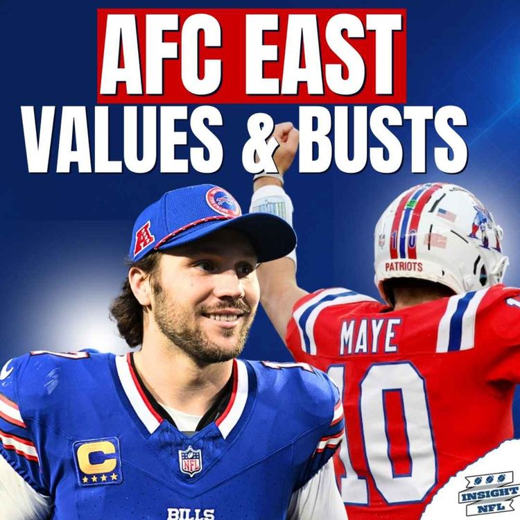 cover art for Best Value from the AFC EAST?? Divisional Breakdown - NFL Fantasy Football 2026