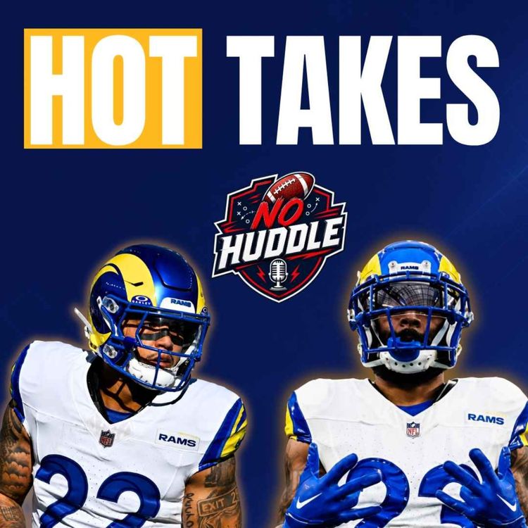 cover art for Blake Corum Will Outscore Kyren Williams - HOT TAKES | NFL Fantasy Football 2026