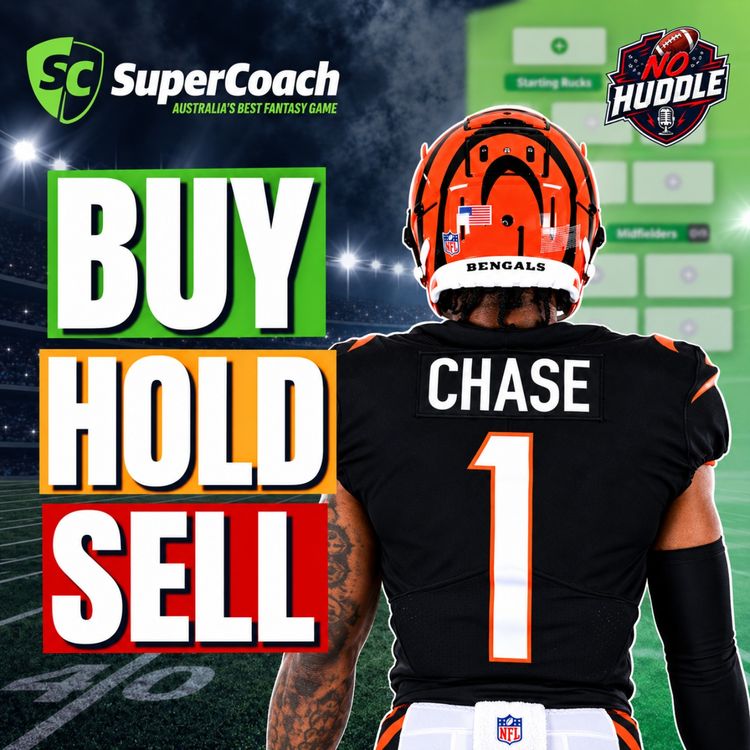 cover art for TRADE TALK for Week 2 | Buy/Hold/Sell - NFL SuperCoach 2026