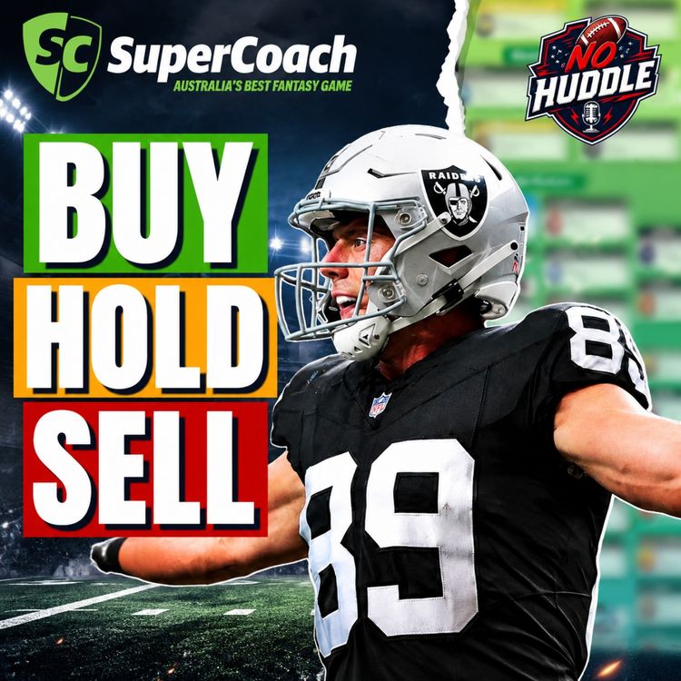 cover art for Bring in Brock Bowers!? 👀 Trade Talk Week 4 + Buy/Hold/Sell - NFL SuperCoach 2026