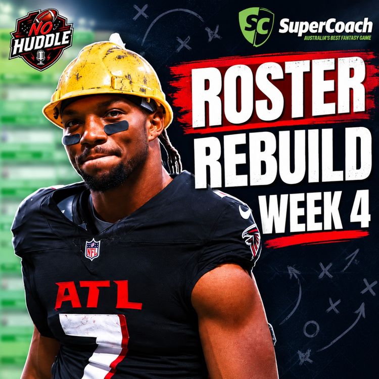 cover art for UPGRADES GALORE ๐ฐ Rebuilding a SuperCoach Team for Week 4 | NFL 2026