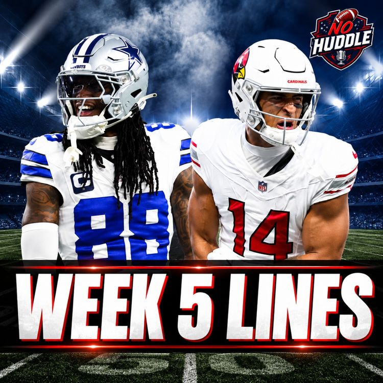 cover art for Punt Lines for Week 5 - In CeeDee Lamb we trust!🐑| No Huddle Punting Show 2026
