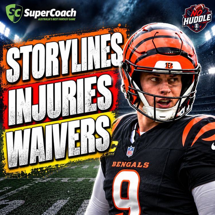 cover art for Week 7 was BRUTAL!!π Storylines & Injuries + Waiver Wire | NFL SuperCoach 2026