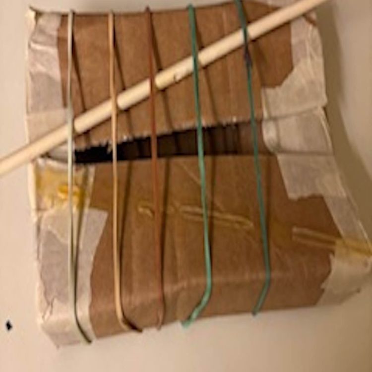 cover art for Rubber band zither demo